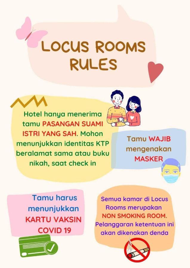 Locus Rooms Бандунг Екстериор снимка